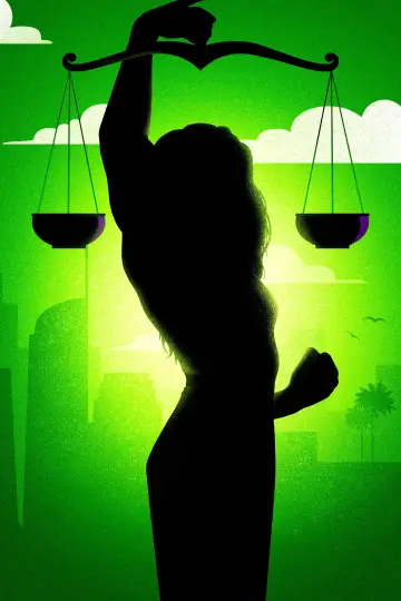 Plakat к сериалу "Mecenas She-Hulk" #1356457