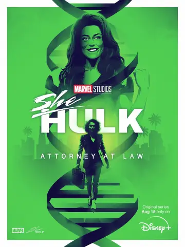 Plakat к сериалу "Mecenas She-Hulk" #1356462
