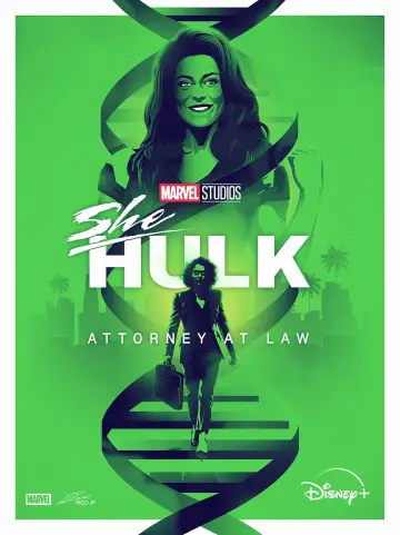 Plakat к сериалу "Mecenas She-Hulk" #1356473