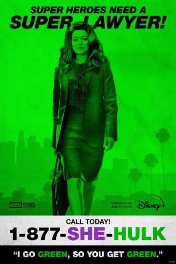 Plakat к сериалу "Mecenas She-Hulk" #1356486