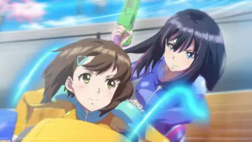 Zasłona к сериалу "Kandagawa Jet Girls" #1447572