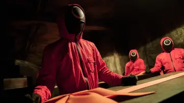 Zasłona к сериалу "Squid Game" #1285656