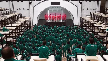 Zasłona к сериалу "Squid Game" #1285691