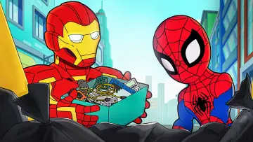 Zasłona do serialu "Przygody superbohaterów Marvela" #1538979