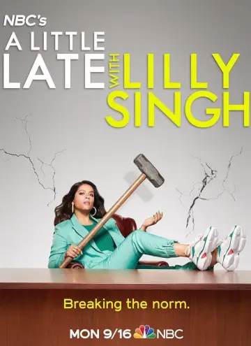 Plakat к сериалу "A Little Late with Lilly Singh" #1347631