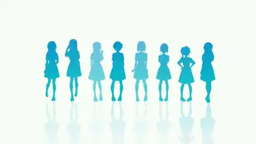 Zasłona к сериалу "22/7(ナナブンノニジュウニ)" #1439205