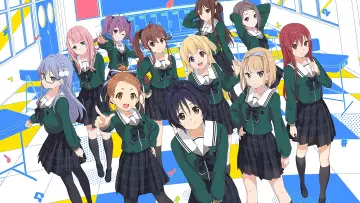 Zasłona к сериалу "22/7(ナナブンノニジュウニ)" #1439211