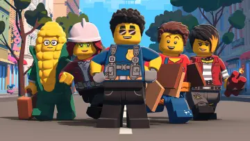 Zasłona do serialu "LEGO City: Miejskie Przygody" #1881345