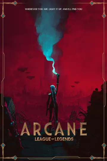 Plakat к сериалу "Arcane" #1307863