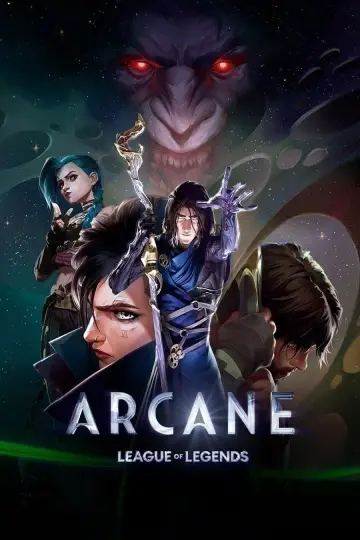 Plakat к сериалу "Arcane" #1307869