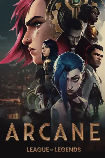 Plakat к сериалу "Arcane" #1307871