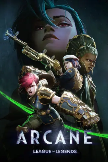 Plakat к сериалу "Arcane" #1307882