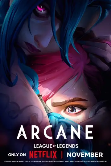 Plakat к сериалу "Arcane" #1307890