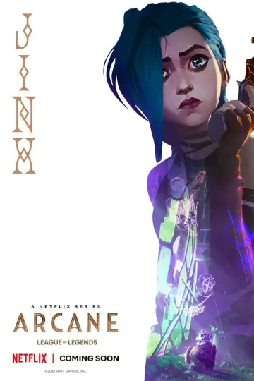 Plakat к сериалу "Arcane" #1307900