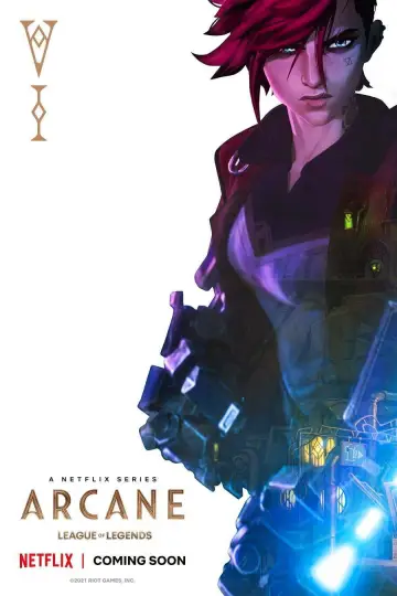 Plakat к сериалу "Arcane" #1307901
