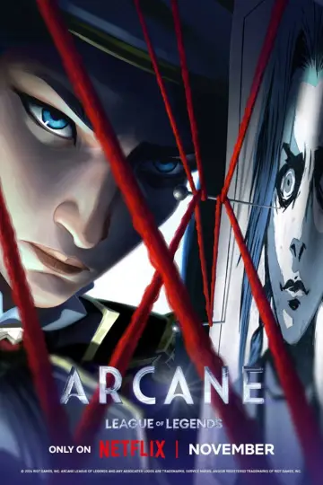 Plakat к сериалу "Arcane" #1307909