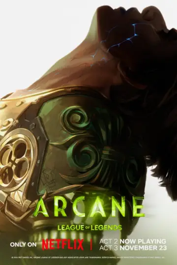 Plakat к сериалу "Arcane" #1307914