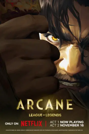 Plakat к сериалу "Arcane" #1307915