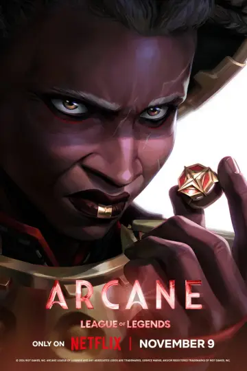 Plakat к сериалу "Arcane" #1307918