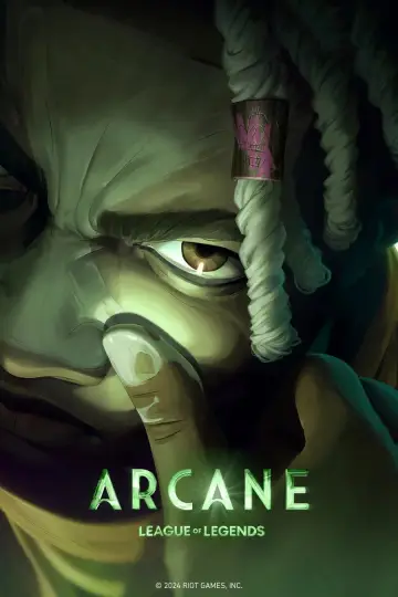 Plakat к сериалу "Arcane" #1307926