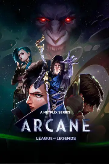 Plakat к сериалу "Arcane" #1307927