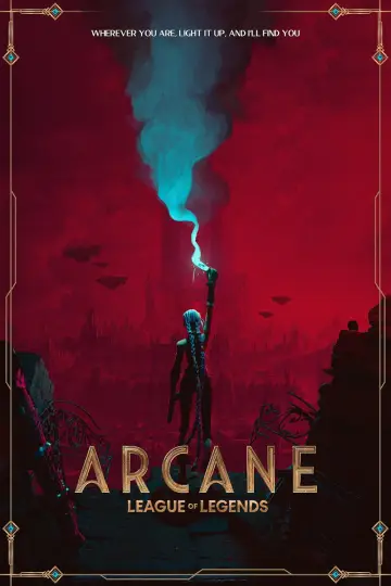 Plakat к сериалу "Arcane" #1307928