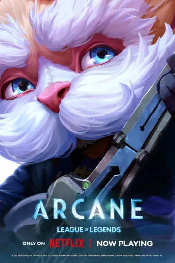 Plakat к сериалу "Arcane" #1307929