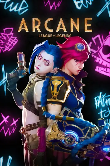 Plakat к сериалу "Arcane" #1307930
