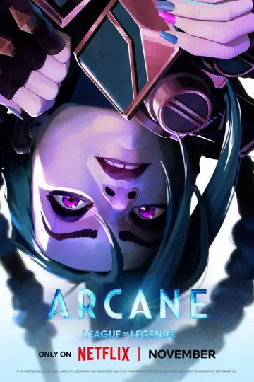 Plakat к сериалу "Arcane" #1307933