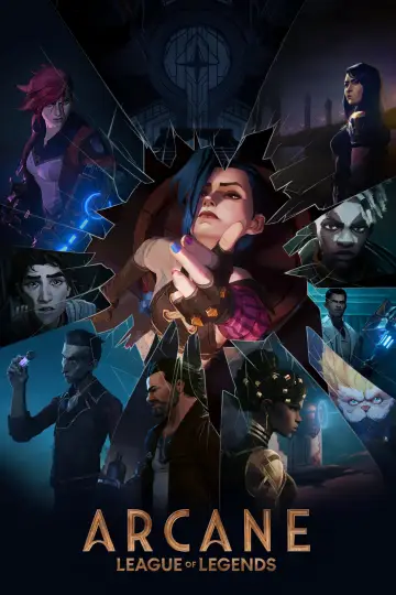 Plakat к сериалу "Arcane" #1307937