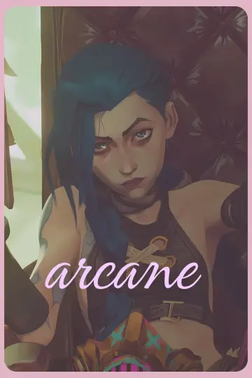 Plakat к сериалу "Arcane" #1307942