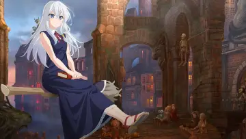 Zasłona к сериалу "Majo no Tabitabi" #1448520