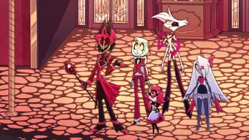 Zasłona к сериалу "Hazbin Hotel" #1307414