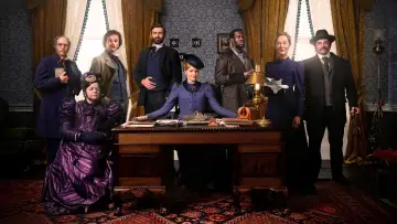 Zasłona к сериалу "Panna Scarlet i Komisarz" #1351475