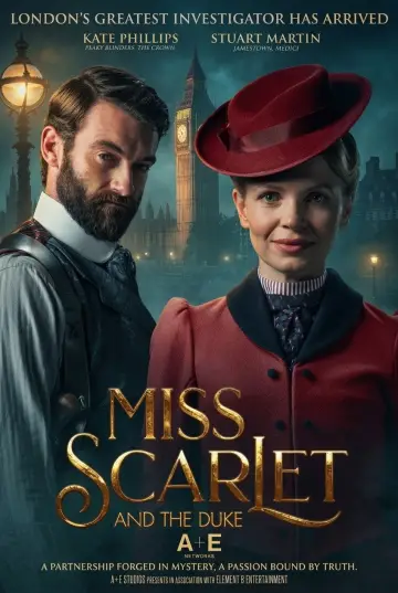 Plakat do serialu "Panna Scarlet i Komisarz" #1657826