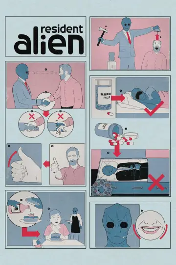 Plakat к сериалу "Resident Alien" #1308078