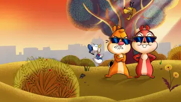 Zasłona к сериалу "Chip i Dale: parkowe psoty" #1378064