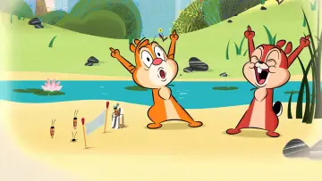 Zasłona к сериалу "Chip i Dale: parkowe psoty" #1378073