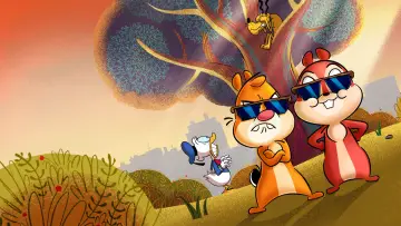 Zasłona к сериалу "Chip i Dale: parkowe psoty" #1378076