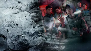 Zasłona к сериалу "The Silent Sea" #1440599