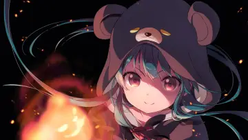 Zasłona к сериалу "Kuma Kuma Kuma Bear" #1432024