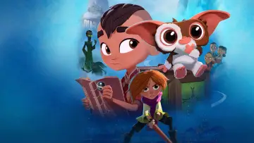 Zasłona к сериалу "Gremliny: Tajemnice Mogwajów" #1396164