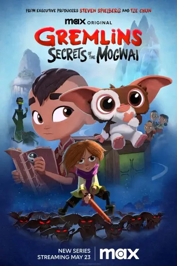 Plakat к сериалу "Gremliny: Tajemnice Mogwajów" #1396177