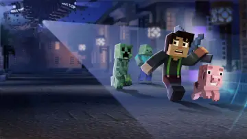 Zasłona do serialu "Minecraft: Tryb fabularny" #1853811
