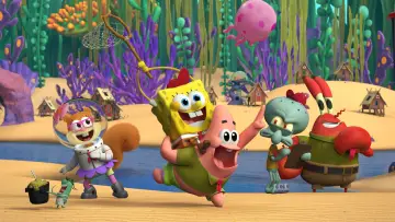 Zasłona к сериалу "Koralowy obóz: Młodzieńcze lato SpongeBoba" #1358240