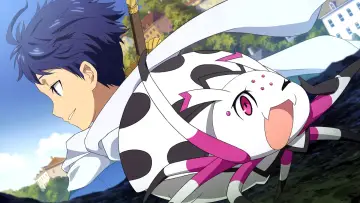 Zasłona к сериалу "Kumo Desu ga, Nani ka?" #1460189