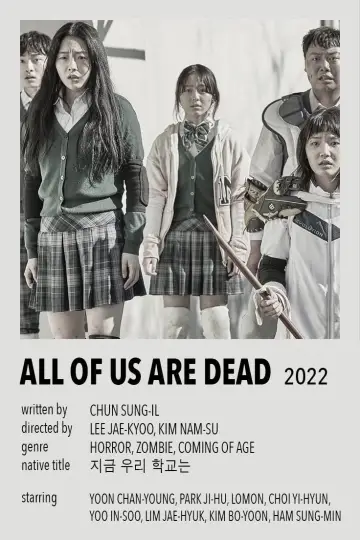 Plakat do serialu "All of Us Are Dead" #1817793