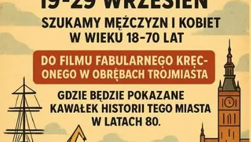 Trójmiasto 19-29 wrzesień szukamy mężczyzn i kobiet w wieku 18-70 lat