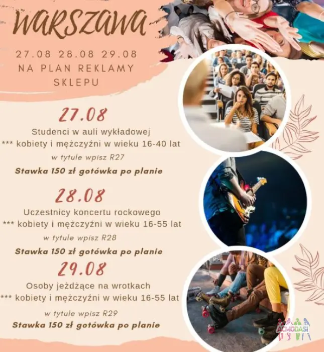Poszukujemy chętnych osób do reklamy sklepu internetowego