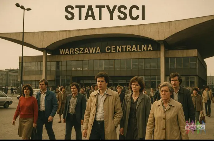 Warszawa LATA 80-te STATYŚCI